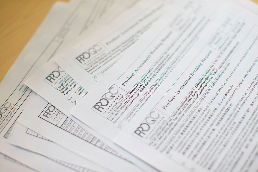 Muestras de reportes